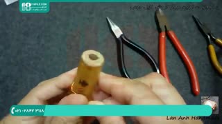 آموزش ساخت زیورآلات  مسی - انگشتر