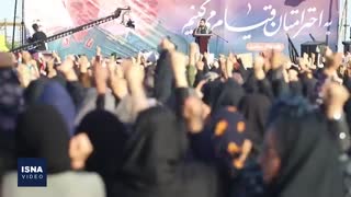 عزاداری و بزرگداشت سردار سلیمانی در شهرهای مختلف