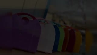 کیف پلاستیکی رنگی روبیک