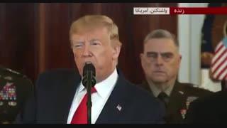 اولین واکنش ترامپ نسبت به حمله سپاه به پایگاه آمریکا
